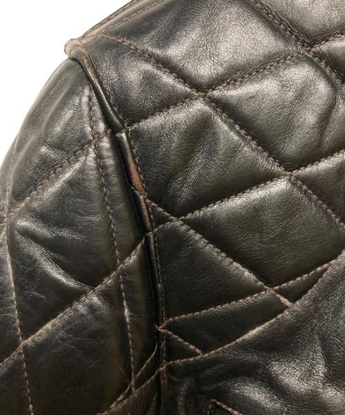 Buco（ブコ）Buco (ブコ) J-100 JACKET PADDED ブラック(茶芯) サイズ:38の古着・服飾アイテム