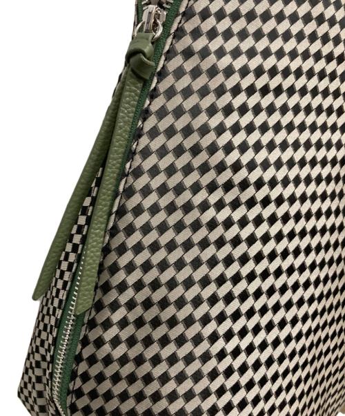 OSAM（オサム）OSAM (オサム) 総柄トートバッグ グリーンの古着・服飾アイテム