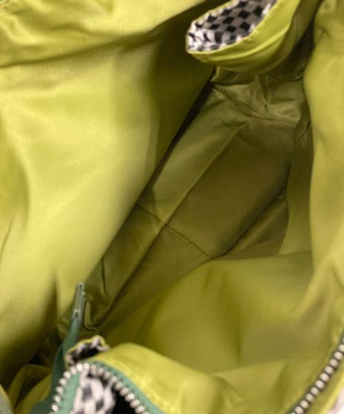 OSAM（オサム）OSAM (オサム) 総柄トートバッグ グリーンの古着・服飾アイテム