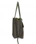 OSAM (オサム) 総柄トートバッグ グリーン：12000円
