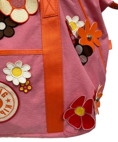 Kipling（キプリング）Kipling (キプリング) トートバッグ ピンクの古着・服飾アイテム