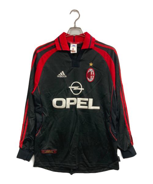 adidas（アディダス）adidas (アディダス) A.C.Milan (エーシーミラン) ACミランゲームシャツ ブラックの古着・服飾アイテム