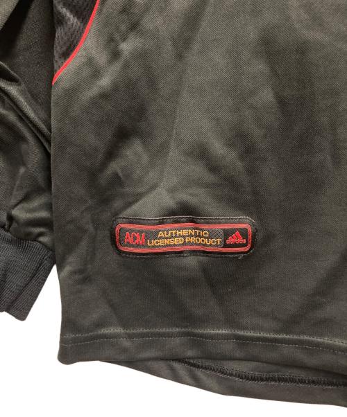 adidas（アディダス）adidas (アディダス) A.C.Milan (エーシーミラン) ACミランゲームシャツ ブラックの古着・服飾アイテム