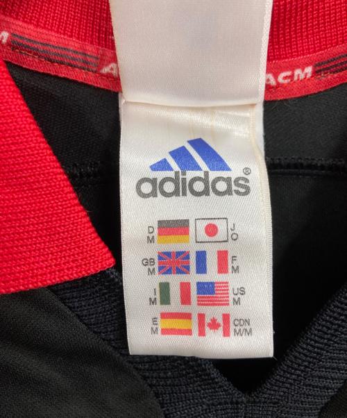 adidas（アディダス）adidas (アディダス) A.C.Milan (エーシーミラン) ACミランゲームシャツ ブラックの古着・服飾アイテム