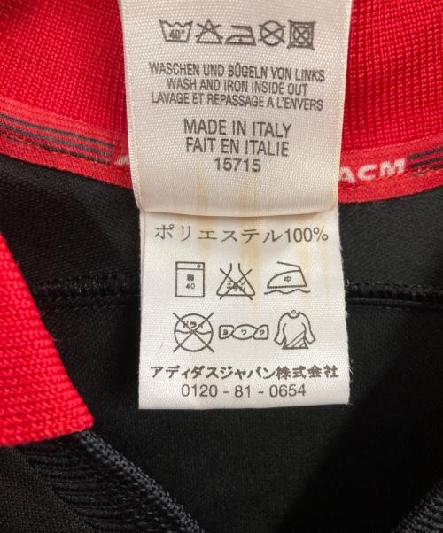 adidas（アディダス）adidas (アディダス) A.C.Milan (エーシーミラン) ACミランゲームシャツ ブラックの古着・服飾アイテム
