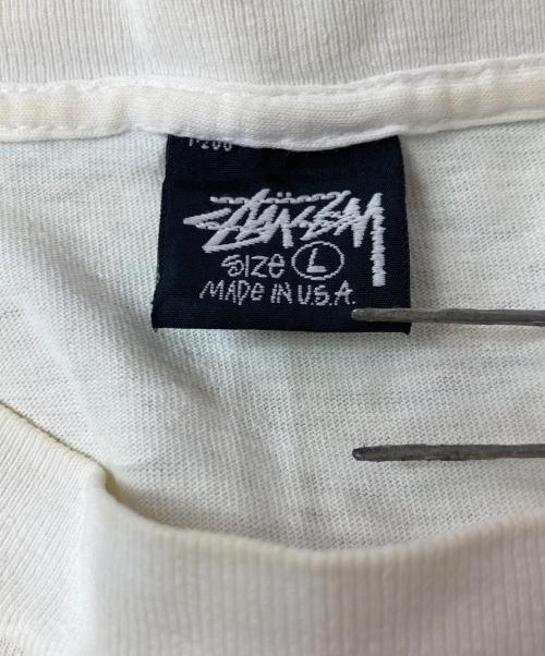 stussy（ステューシー）stussy (ステューシー) Feelin' Irie TEE ホワイト サイズ:Mの古着・服飾アイテム