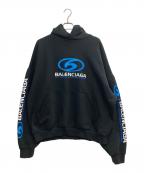BALENCIAGAバレンシアガ）の古着「24SS Round Hoodie」｜ブラック