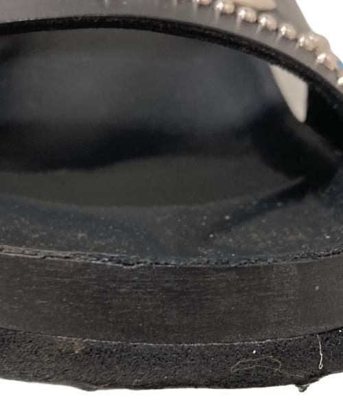 PAUL SMITH（ポールスミス）Paul Smith (ポールスミス) スタッズレザーサンダル ブラック サイズ:10の古着・服飾アイテム