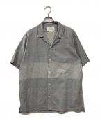 nanamicaナナミカ）の古着「パネルオープンカラーシャツ」｜グレー