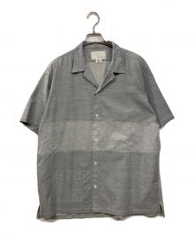 nanamica（ナナミカ）の古着「パネルオープンカラーシャツ」｜グレー