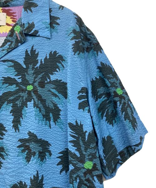 PS Paul Smith（ＰＳポールスミス）PS Paul Smith (ＰＳポールスミス) オープンカラーシャツ ネイビー サイズ:XLの古着・服飾アイテム