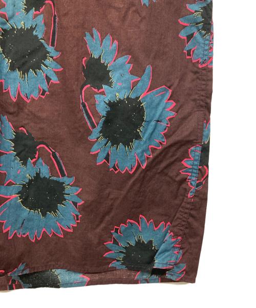 PS Paul Smith（ＰＳポールスミス）PS Paul Smith (ＰＳポールスミス) オープンカラーシャツ ブラウン サイズ:Lの古着・服飾アイテム