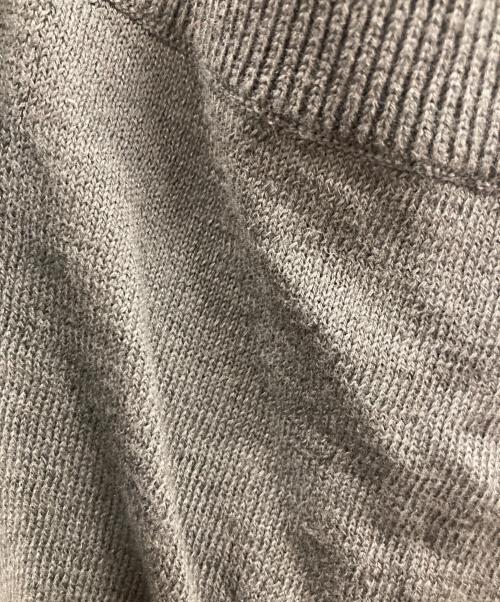 MARGARET HOWELL（マーガレットハウエル）MARGARET HOWELL (マーガレットハウエル) リネンコットンショールカラー長袖ニットカーディガン グリーン サイズ:Freeの古着・服飾アイテム