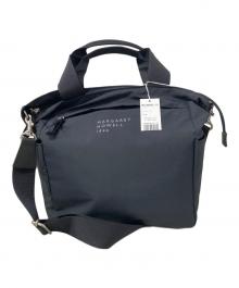 MARGARET HOWELL idea（マーガレット ハウエル アイディア）の古着「クナップ2WAYトートバッグ」｜ブラック