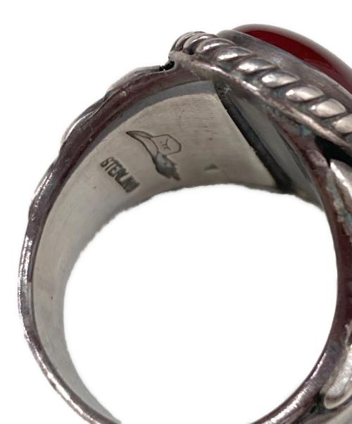 USED（ユーズド）USED (ユーズド) ストーンリング シルバー サイズ:19号の古着・服飾アイテム