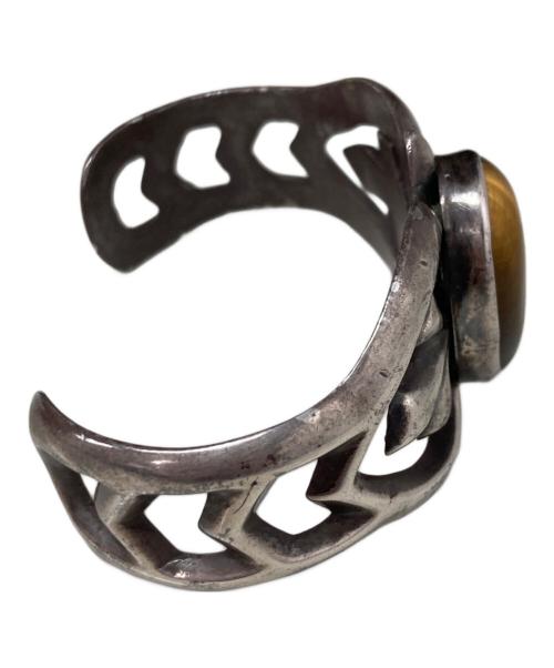 USED（ユーズド）USED (ユーズド) ストーンバングル シルバーの古着・服飾アイテム