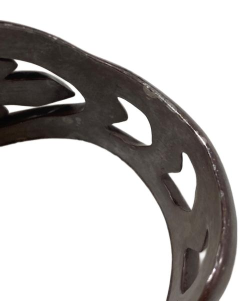 USED（ユーズド）USED (ユーズド) ストーンバングル シルバーの古着・服飾アイテム