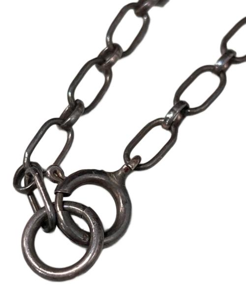 INDIAN JEWERY（インディアン ジュエリー）INDIAN JEWERY (インディアン ジュエリー) フェザーネックレス ライトグリーンの古着・服飾アイテム