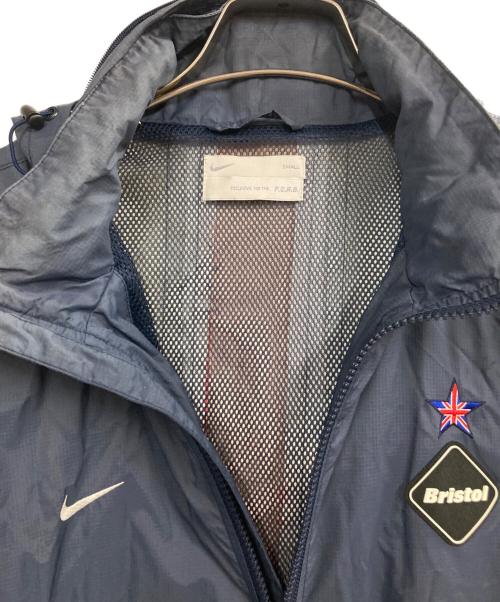 NIKE（ナイキ）NIKE (ナイキ) F.C.R.B. (エフシーレアルブリストル) ナイロンジャケット ネイビー サイズ:Sの古着・服飾アイテム