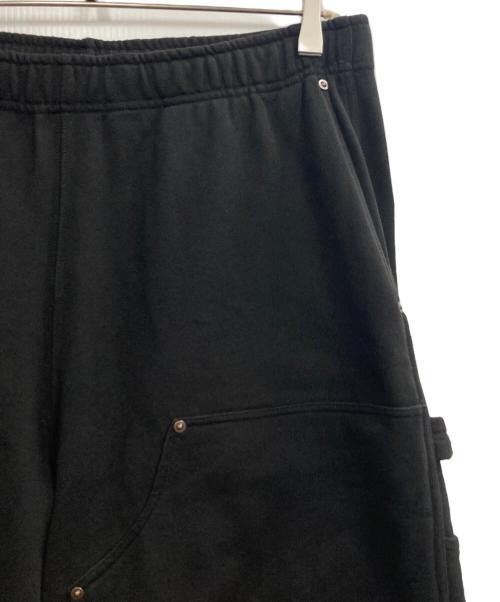BEAMS（ビームス）BEAMS (ビームス) ダブルニースウェットパンツ ブラック サイズ:Lの古着・服飾アイテム