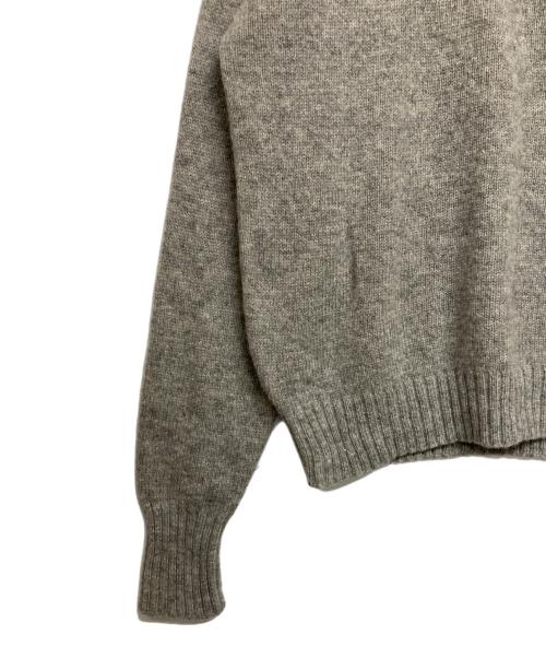 POLO RALPH LAUREN（ポロ・ラルフローレン）POLO RALPH LAUREN (ポロ・ラルフローレン) ウールニット グレー サイズ:Lの古着・服飾アイテム