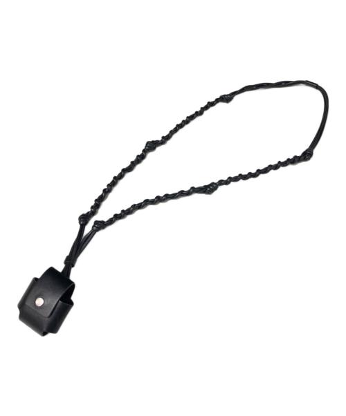 JIL SANDER（ジルサンダー）JIL SANDER (ジルサンダー) AirPodsケース ブラックの古着・服飾アイテム