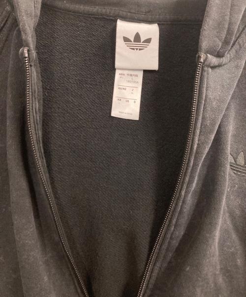 adidas（アディダス）adidas (アディダス) TG FZ パーカー ブラック サイズ:XLの古着・服飾アイテム