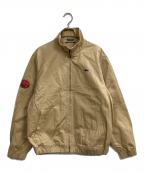 LACOSTE×BEAMSラコステ×ビームス）の古着「別注ヴィンテージバッジブルゾンジャケット」｜ベージュ