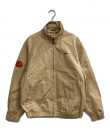 LACOSTE×BEAMS（ラコステ×ビームス）の古着「別注ヴィンテージバッジブルゾンジャケット」｜ベージュ