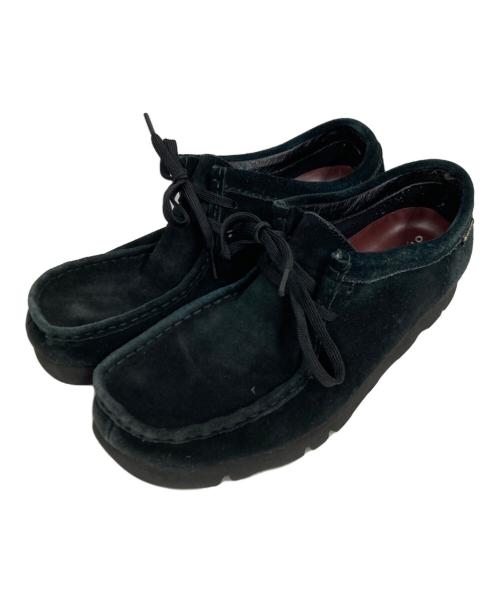 CLARKS（クラークス）CLARKS (クラークス) Wallabee GTX ブラック サイズ:26の古着・服飾アイテム