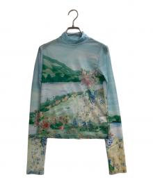 POPPY（ポピー）の古着「花柄シアーカットソー」｜マルチカラー