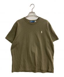 POLO RALPH LAUREN（ポロ・ラルフローレン）の古着「ワンポイントＴシャツ」｜カーキ