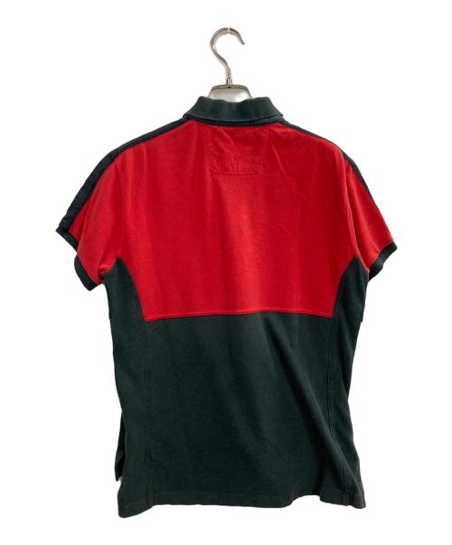 POLO RALPH LAUREN（ポロ・ラルフローレン）POLO RALPH LAUREN (ポロ・ラルフローレン) ポロシャツ レッド×ブラック サイズ:Sの古着・服飾アイテム