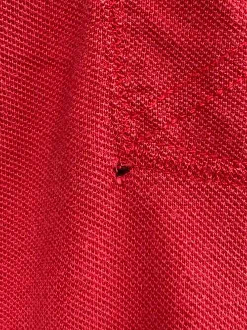 POLO RALPH LAUREN（ポロ・ラルフローレン）POLO RALPH LAUREN (ポロ・ラルフローレン) ポロシャツ レッド×ブラック サイズ:Sの古着・服飾アイテム