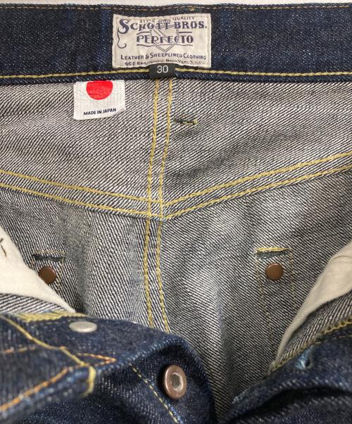SCHOTT BROS.（ショット）SCHOTT BROS. (ショット) PERFECTO 5P DENIM PANTS ネイビー サイズ:30の古着・服飾アイテム