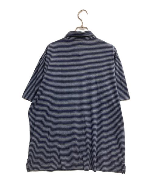 POLO RALPH LAUREN（ポロ・ラルフローレン）POLO RALPH LAUREN (ポロ・ラルフローレン) ボーダーポロシャツ グレー サイズ:Lの古着・服飾アイテム