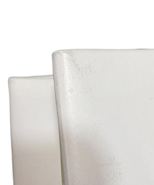 UNKNOWN PRODUCTS（アンノウン プロダクツ）UNKNOWN PRODUCTS (アンノウン プロダクツ) Ken Kagami (ケンカガミ) Leather Paper Bag ホワイトの古着・服飾アイテム