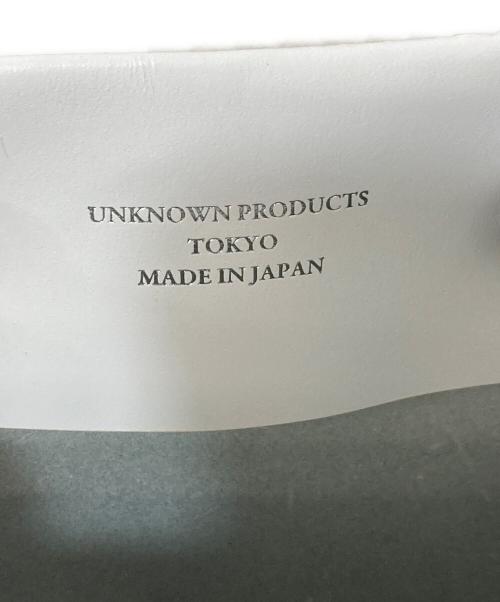 UNKNOWN PRODUCTS（アンノウン プロダクツ）UNKNOWN PRODUCTS (アンノウン プロダクツ) Ken Kagami (ケンカガミ) Leather Paper Bag ホワイトの古着・服飾アイテム
