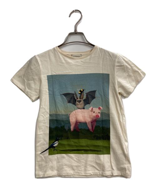 GUCCI（グッチ）GUCCI (グッチ) Animals Tee アイボリー サイズ:10の古着・服飾アイテム