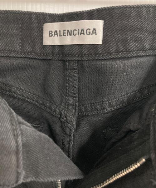 BALENCIAGA（バレンシアガ）BALENCIAGA (バレンシアガ) ストレッチスキニーパンツ ブラック サイズ:34の古着・服飾アイテム