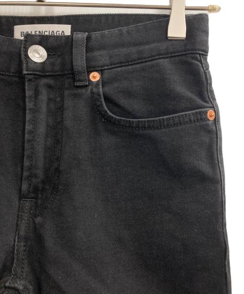 BALENCIAGA（バレンシアガ）BALENCIAGA (バレンシアガ) ストレッチスキニーパンツ ブラック サイズ:34の古着・服飾アイテム