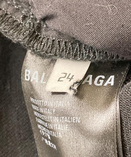 BALENCIAGA（バレンシアガ）BALENCIAGA (バレンシアガ) ストレッチスキニーパンツ ブラック サイズ:34の古着・服飾アイテム