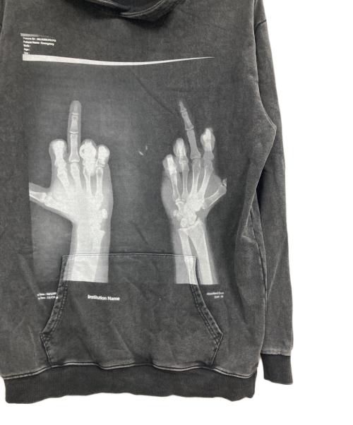 LIANGXILIN（リアンキリン）LIANGXILIN (リアンキリン) X-ray Fuck You Hoodi ブラック サイズ:Mの古着・服飾アイテム