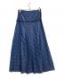 MAISON SPECIAL (メゾンスペシャル) Low Waist Maxi Pleated Skirt ブルー サイズ:36：8000円