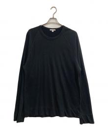 STANDARD JAMES PERSE（スタンダードジェームスパース）の古着「長袖Tシャツ」｜ブラック