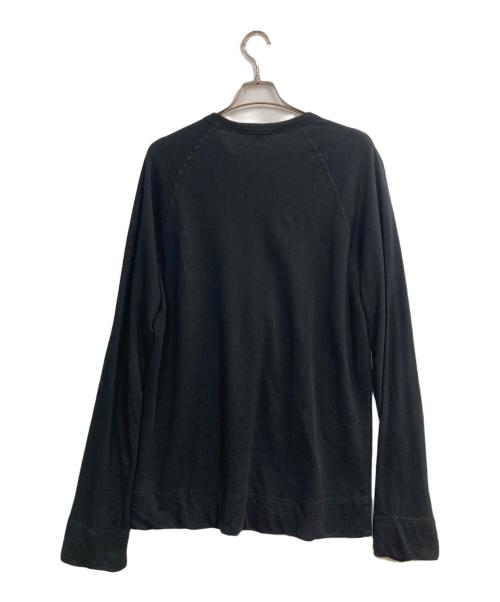 STANDARD JAMES PERSE（スタンダードジェームスパース）STANDARD JAMES PERSE (スタンダードジェームスパース) 長袖Tシャツ ブラック サイズ:3の古着・服飾アイテム