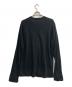 STANDARD JAMES PERSE (スタンダードジェームスパース) 長袖Tシャツ ブラック サイズ:3：6000円