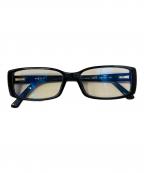 PRADAプラダ）の古着「スクエア眼鏡」｜ブラック