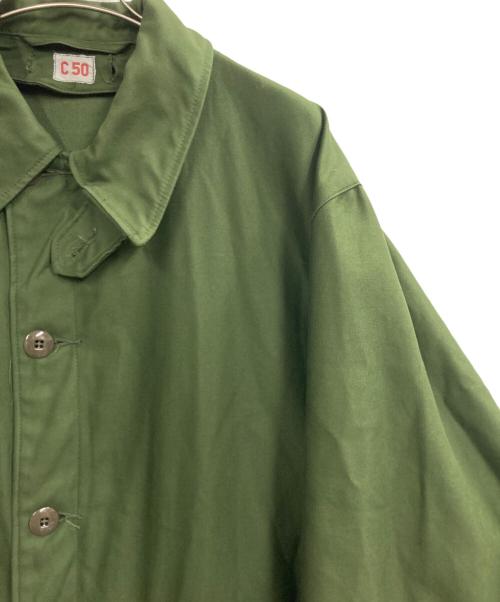 スウェーデン軍（スウェーデン軍）スウェーデン軍 (スウェーデン軍) M-59 フィールドコート カーキ サイズ:表記無し（実寸サイズをご参照下さい）の古着・服飾アイテム