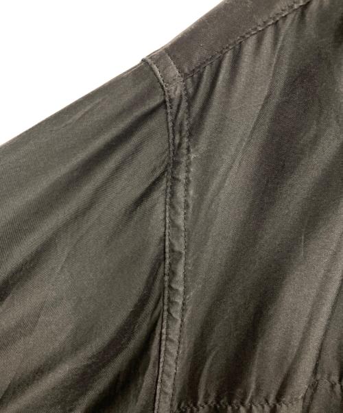 CURRENTAGE（カレンテージ）CURRENTAGE (カレンテージ) バンドカラーシャツ ブラック サイズ:3の古着・服飾アイテム